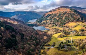 Glendalough Valley, Wicklow Mountains, Ireland.
