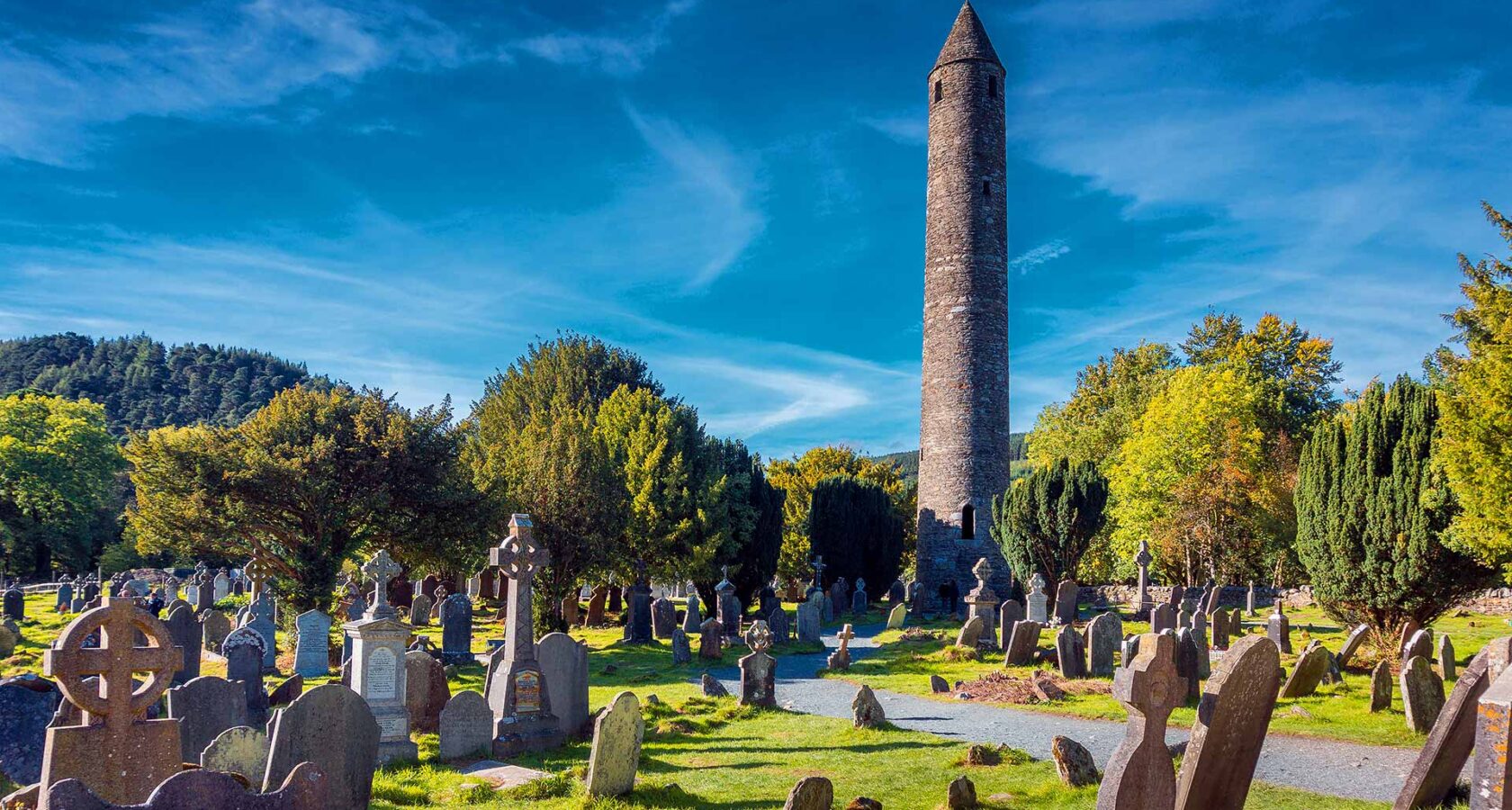 Glendalough Round Tower, Wicklow.
