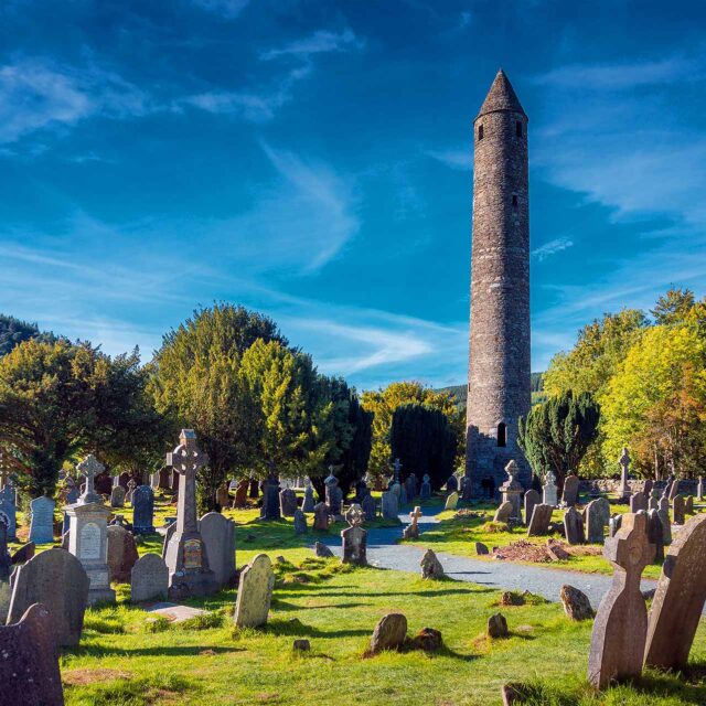 Glendalough Round Tower, Wicklow