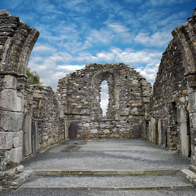 Monastic cemetery of Glendalough
