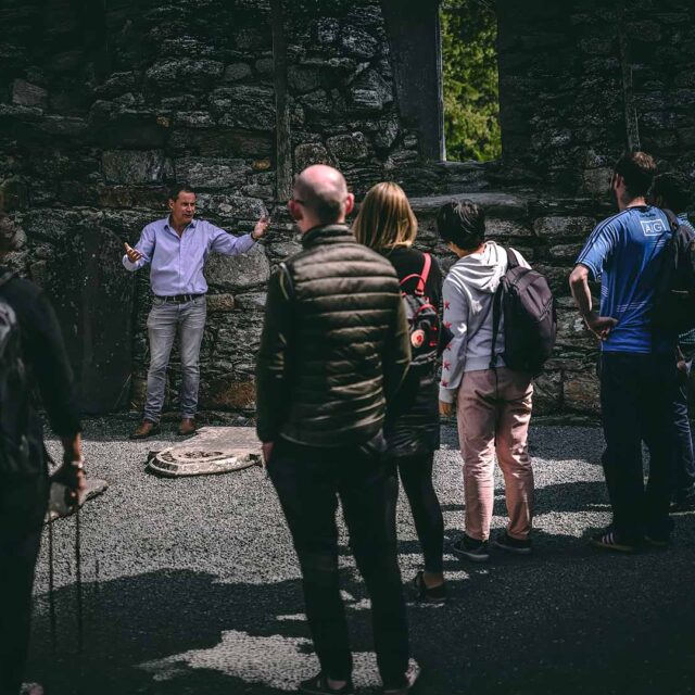 Glendalough Cathedral, Wild Wicklow Tours