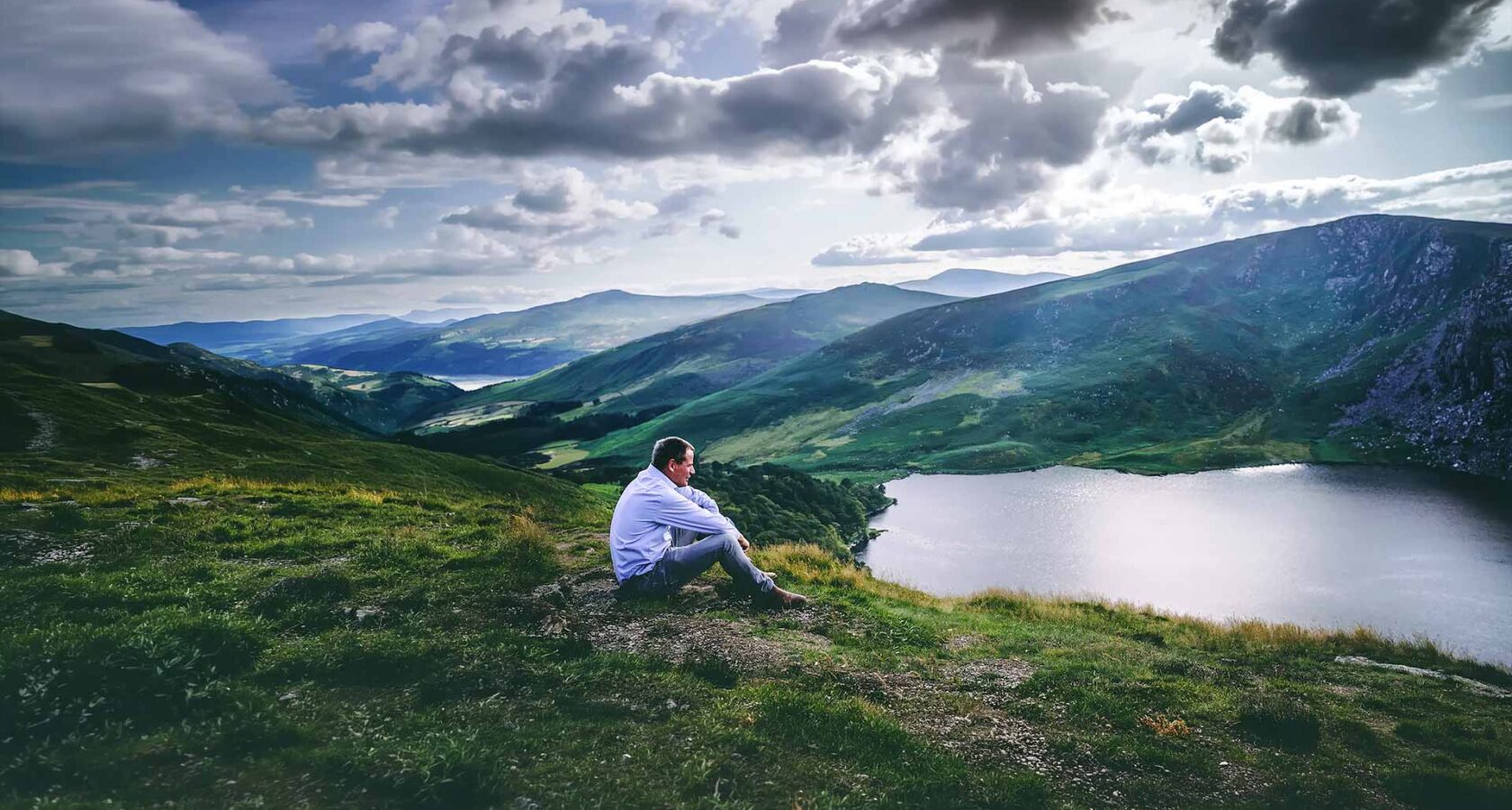 Lough Tay (Guinness Lake) Wild Wicklow Tours.