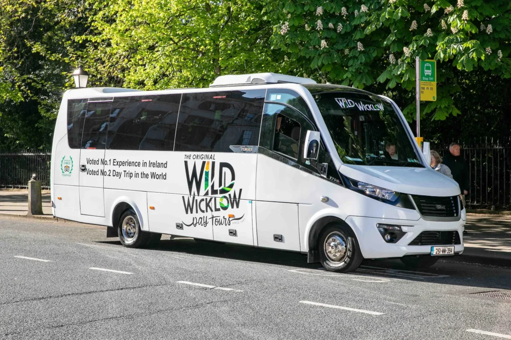 Wild Wicklow Coach on St Stephens Green at Bus Stop 791