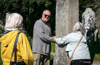 Wild Wicklow Tour Guide Pat at Glendalough