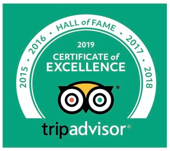 TripAdvisor Hall of Fame 2019