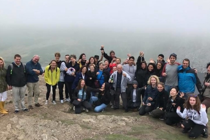 People posing for the picture