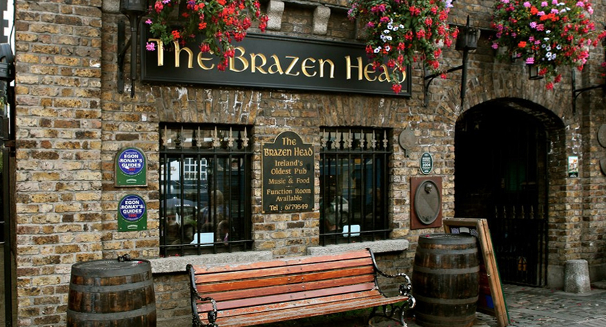 the-brazen-head The Brazen Head façade