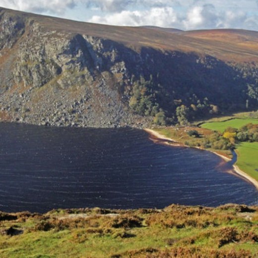 upper lake panoramic views ireland